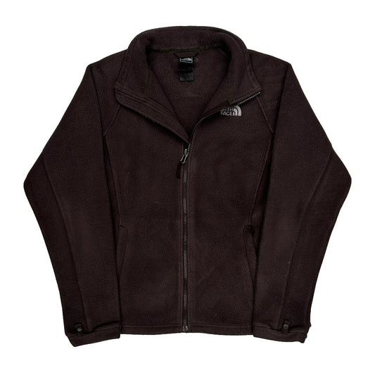 Vintage The North Face Fleece Jacket - Medium Brown Polyester