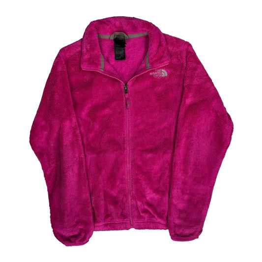 Age 14-16 The North Face Fleece Jacket - Large Pink Polyester
