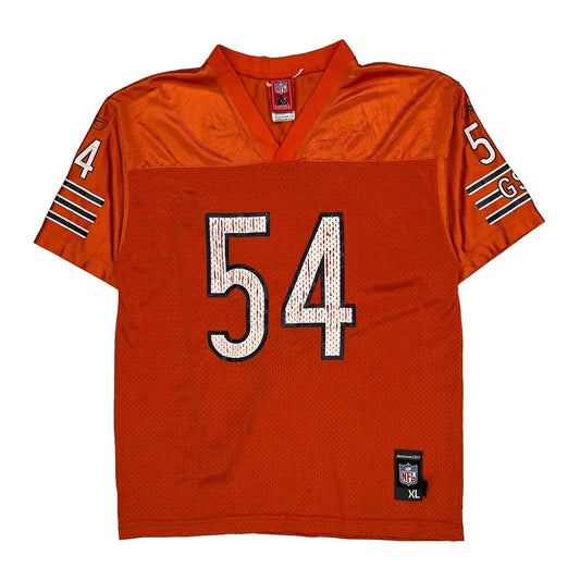 Chicago Bears Nfl Football Jersey - XL Orange Polyester