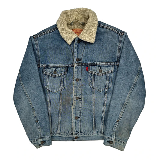 Levis Denim Jacket - Medium Blue Cotton