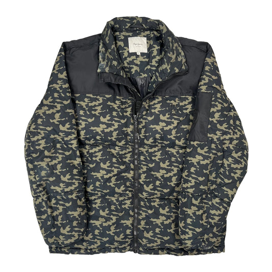 Pepe Jeans Camo Puffer - XL Camo Polyester