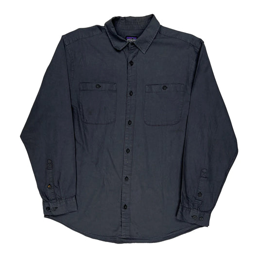 Patagonia Shirt - Large Grey Cotton