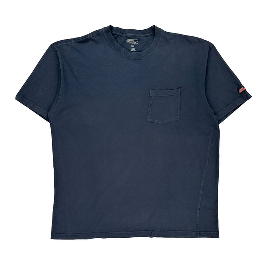 Dickies T-Shirt - 2XL Blue Cotton