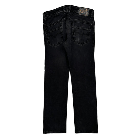 Diesel Safado Slim Jeans - 31W 32L Black Cotton