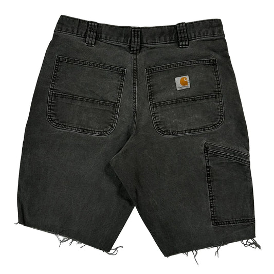 Carhartt Carpenter Shorts - 29W 10L Grey Cotton