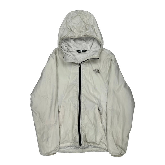 The North Face Fleece Jacket - Medium White Polyester