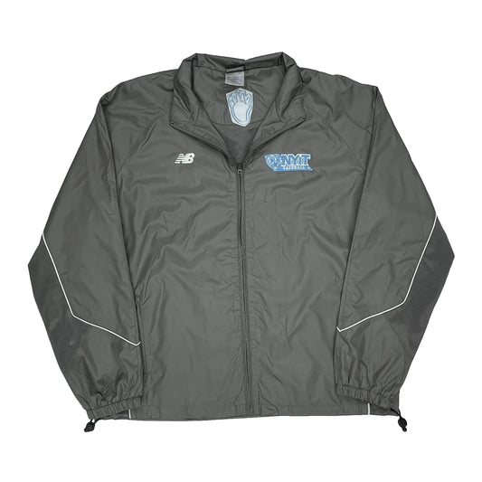 Baseball New Balance Windbreaker - XL Grey Polyester