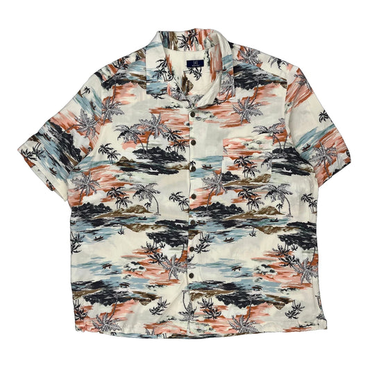 George Hawaiian Shirt - 2XL Multicoloured Cotton