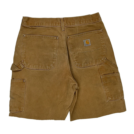 Carhartt Carpenter Shorts - 30W 8L Brown Cotton