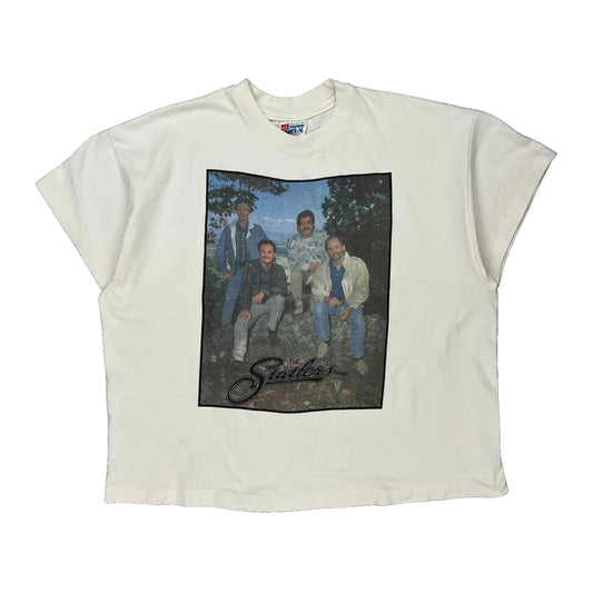 The Statler Brothers Hanes Graphic T-Shirt - XL White Cotton
