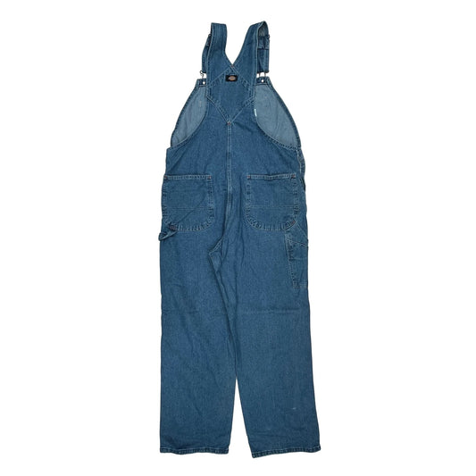 Vintage Dickies Dungarees - 38″ Waist Blue Denim