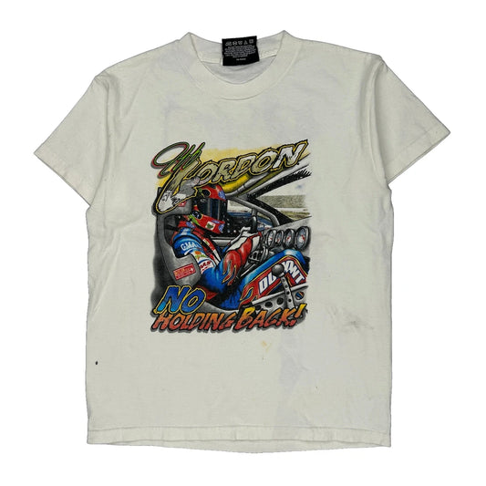 Age 10-12 No Holding Back Chase Authentics Nascar T-Shirt - Medium Multicoloured Cotton
