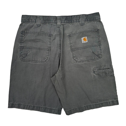 Carhartt Cargo Shorts - 34W 10L Grey Cotton