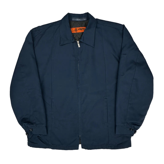 Vintage Red Kap Work Jacket - XL Navy Polyester