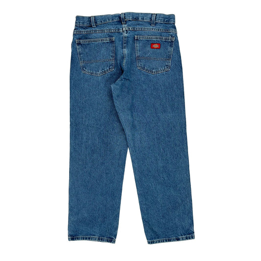 Dickies Jeans - 34W 29L Blue Cotton