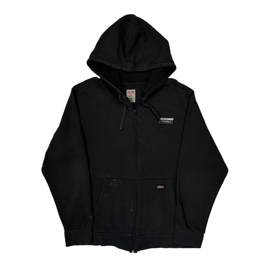 Dickies Hoodie - Large Black Cotton Blend
