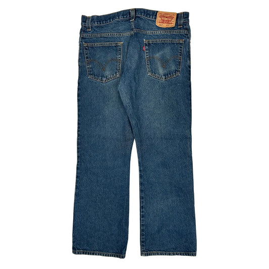 Vintage 517 Levis Boot Cut Jeans - 36W 30L Blue Cotton