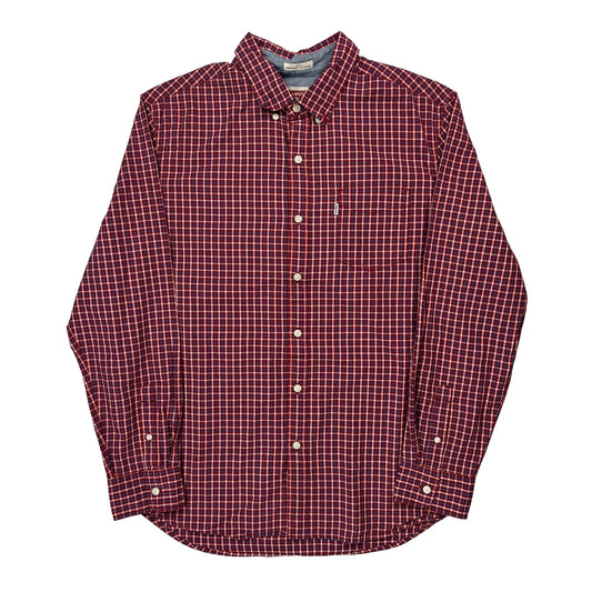 Vintage Levis Checked Shirt - XL Red Cotton
