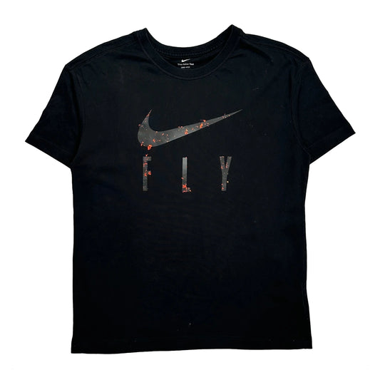 Nike T-Shirt - Small Black Polyester