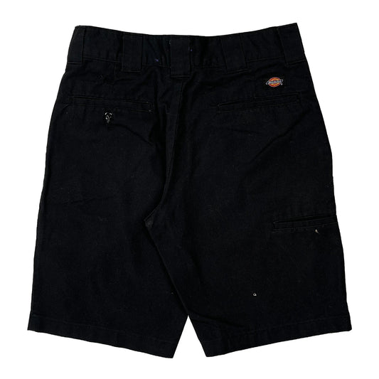 Vintage Dickies Shorts - 30W 11L Black Polyester Blend