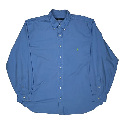 Ralph Lauren Shirt - 2XL Blue Cotton