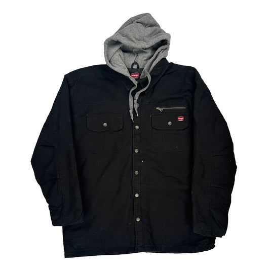 Wrangler Jacket - 2XL Black Cotton Blend