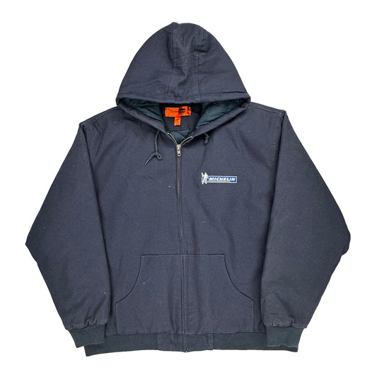 Michelin Corner Stone Workwear Jacket - 2XL Navy Cotton Blend
