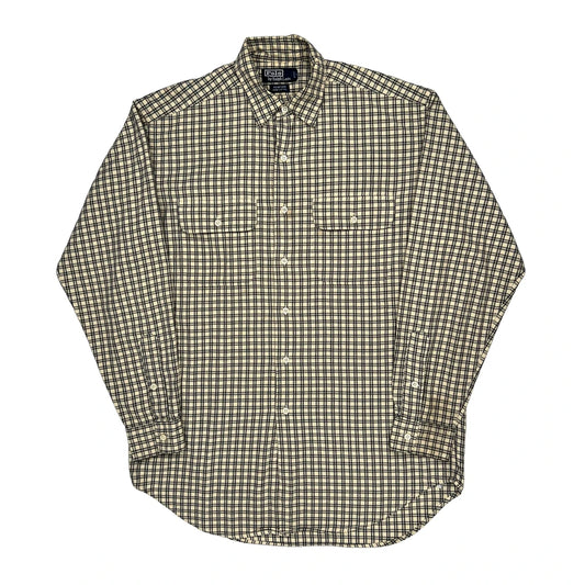 Polo By Ralph Lauren Shirt - Small White Cotton