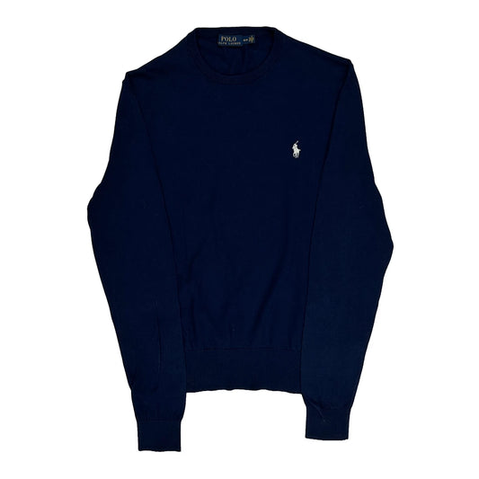 Polo By Ralph Lauren Jumper - Medium Navy Cotton