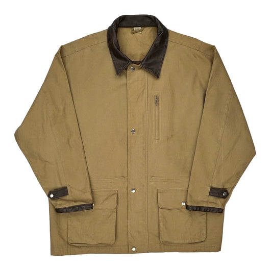 Unbranded Jacket - XL Brown Cotton