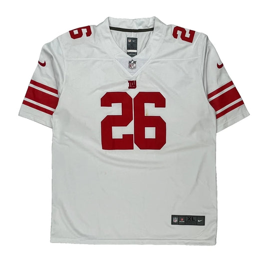 New York Giants Nike Nfl Jersey - XL White Polyester