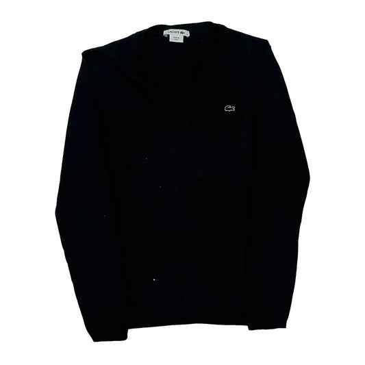 Lacoste Jumper - Medium Black Wool Blend