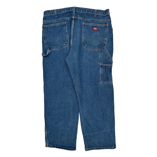 Dickies Carpenter Jeans - 38W 30L Blue Cotton