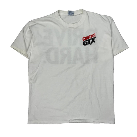 Castrol Gtx All Sport T-Shirt - XL White Cotton