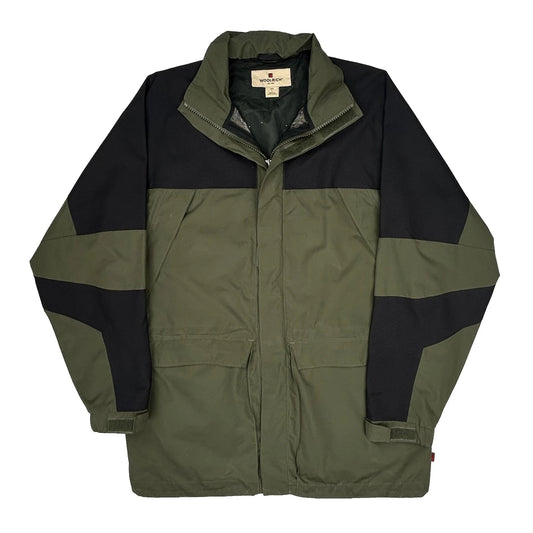 Vintage Woolrich Jacket - Large Green Polyester