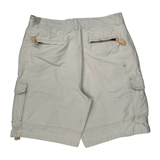 Sonoma Cargo Cargo Shorts - 34W 9L Beige Cotton