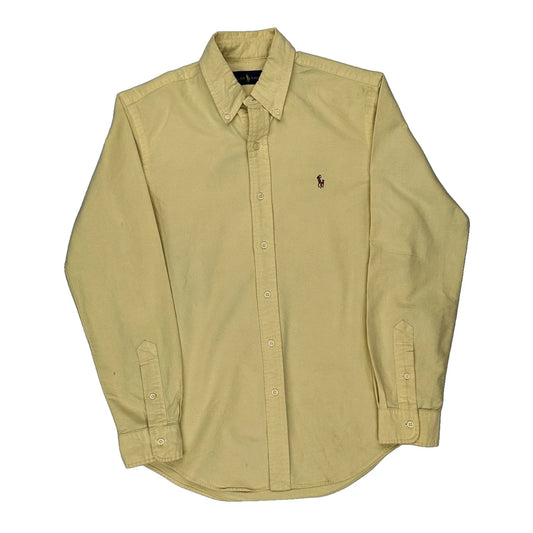 Ralph Lauren Shirt - Small Yellow Cotton