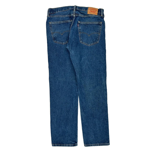 505 Levis Jeans - 36W 33L Blue Cotton