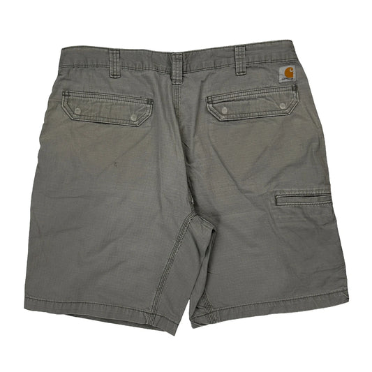 Vintage Carhartt Cargo Shorts - 38W 10L Grey Cotton