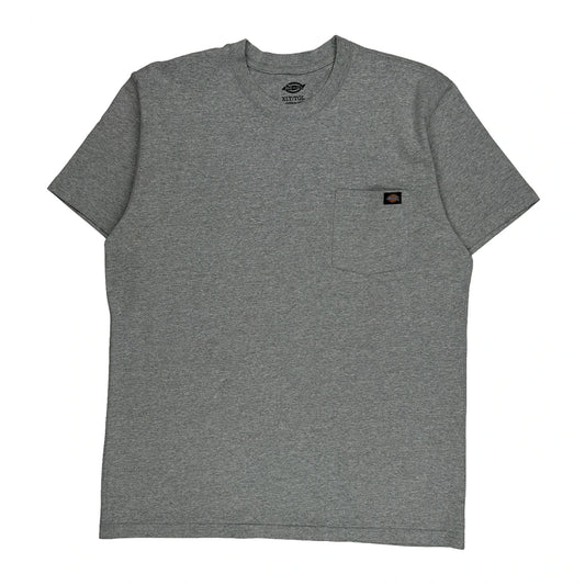 Dickies Tall T-Shirt - XL Grey Cotton