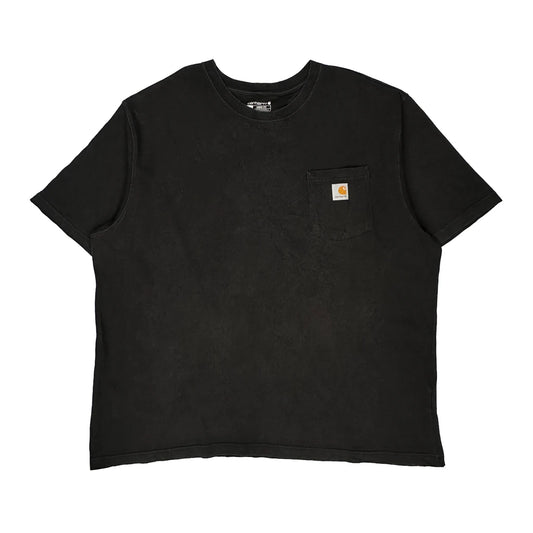Carhartt Graphic T-Shirt - 2XL Black Cotton