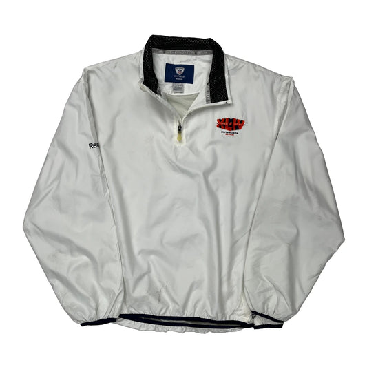 Nfl Equipment Reebok Nfl Windbreaker - Medium White Polyester