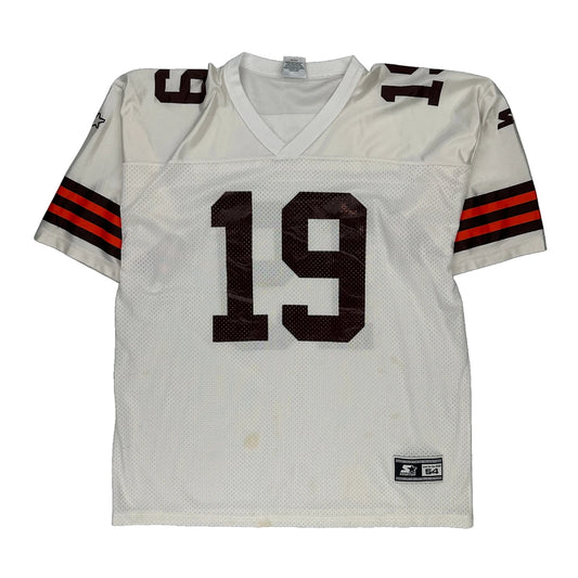 Cleveland Browns Starter Nfl Jersey - 2XL White Polyester