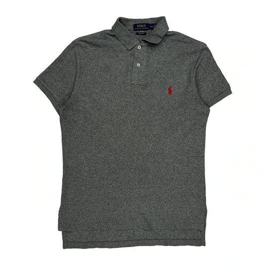 Vintage Polo By Ralph Lauren Polo Shirt - Medium Grey Cotton