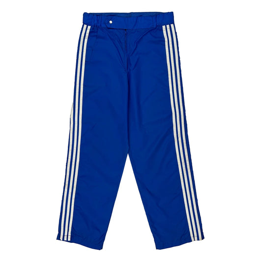 Adidas Striped Tracksuit - Small Blue Polyester