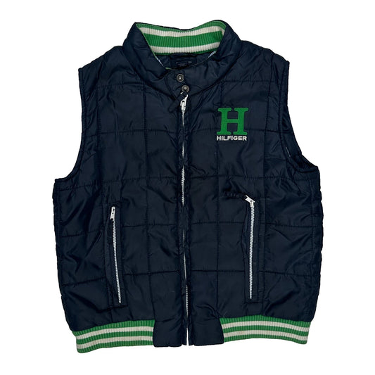 Age 7 Tommy Hilfiger Gilet - Medium Navy Polyester