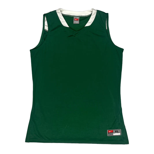 Vintage Nike Jersey - XL Green Polyester