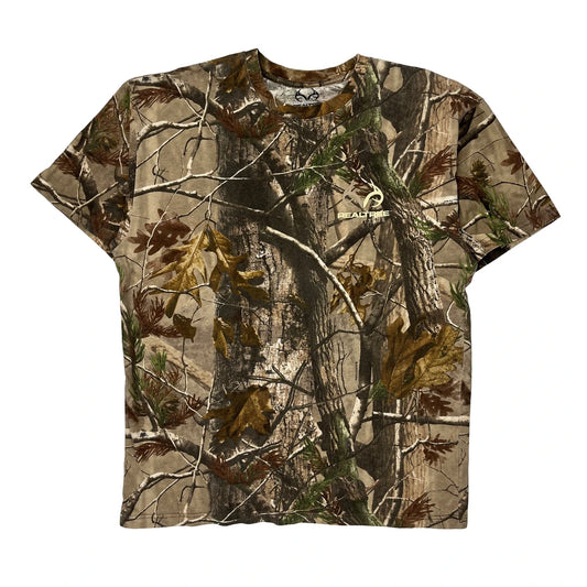Hunting Realtree T-Shirt - XL Camo Cotton