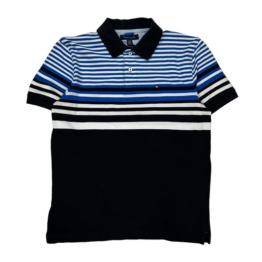 Tommy Hilfiger Slim Fit Polo Shirt - 2XL Black Cotton