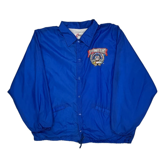 50Th Anniversary Competitors View Nascar Windbreaker - XL Blue Nylon